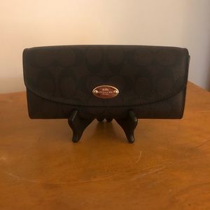 Coach Signature Envelope Wallet